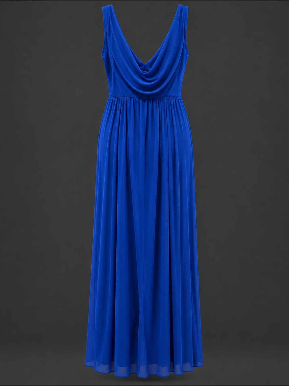 David’s Bridal Blue Bridesmaid Dress